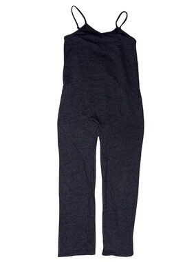Grayson Social Girls' Charcoal Spaghetti-Strap Jumpsuit